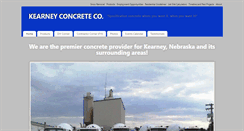 Desktop Screenshot of kearneyconcrete.com